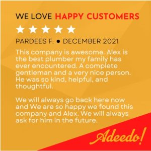 Adeedo social proof badge, 2021